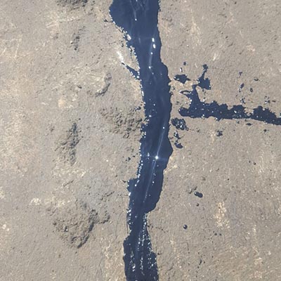 Crack Sealing and Rejuvination