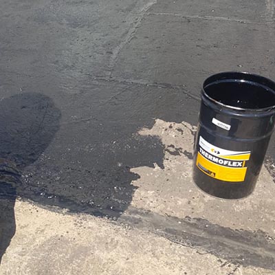 Crack Sealing and Rejuvination