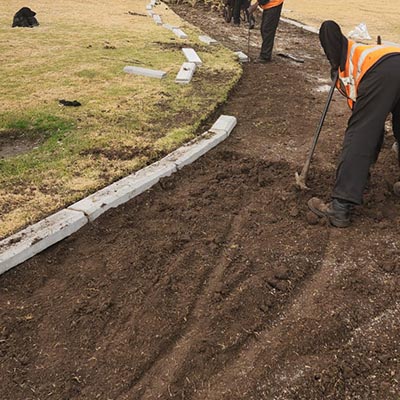 Edging Installation
