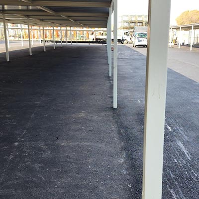 Large Industrail Parking Areas