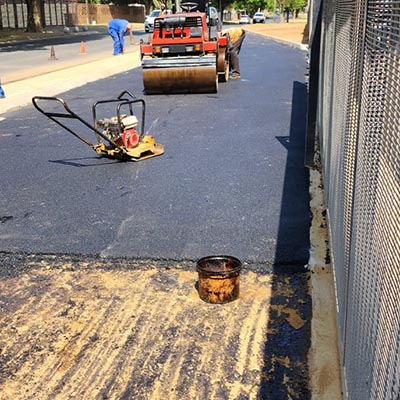Tar Surfacing Industrial Yards